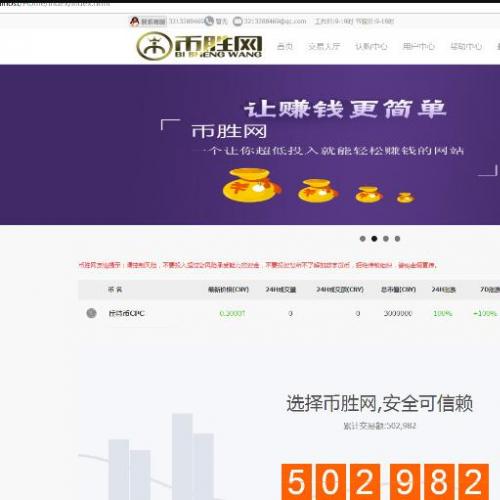 hinkPHP币胜网众筹委托虚拟数字交易平台网站源码